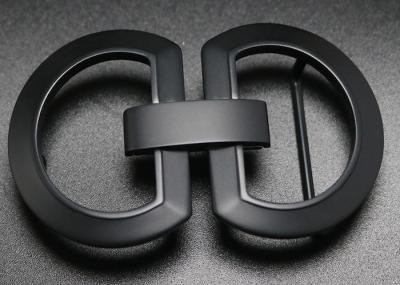 35MM Custom Black Plated Replacement Stainless Steel Belt Buckle Waist Accessory