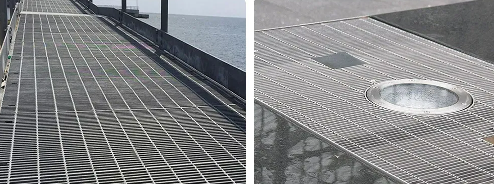 Stainless Steel Pressure Welded Grating Plate with High Load-Bearing Capacity