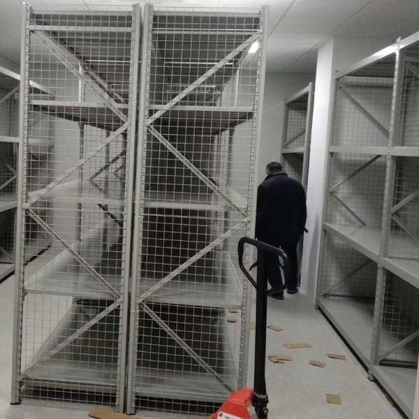 Estantes de acero sin tornillos con revestimiento en polvo personalizable Material metálico