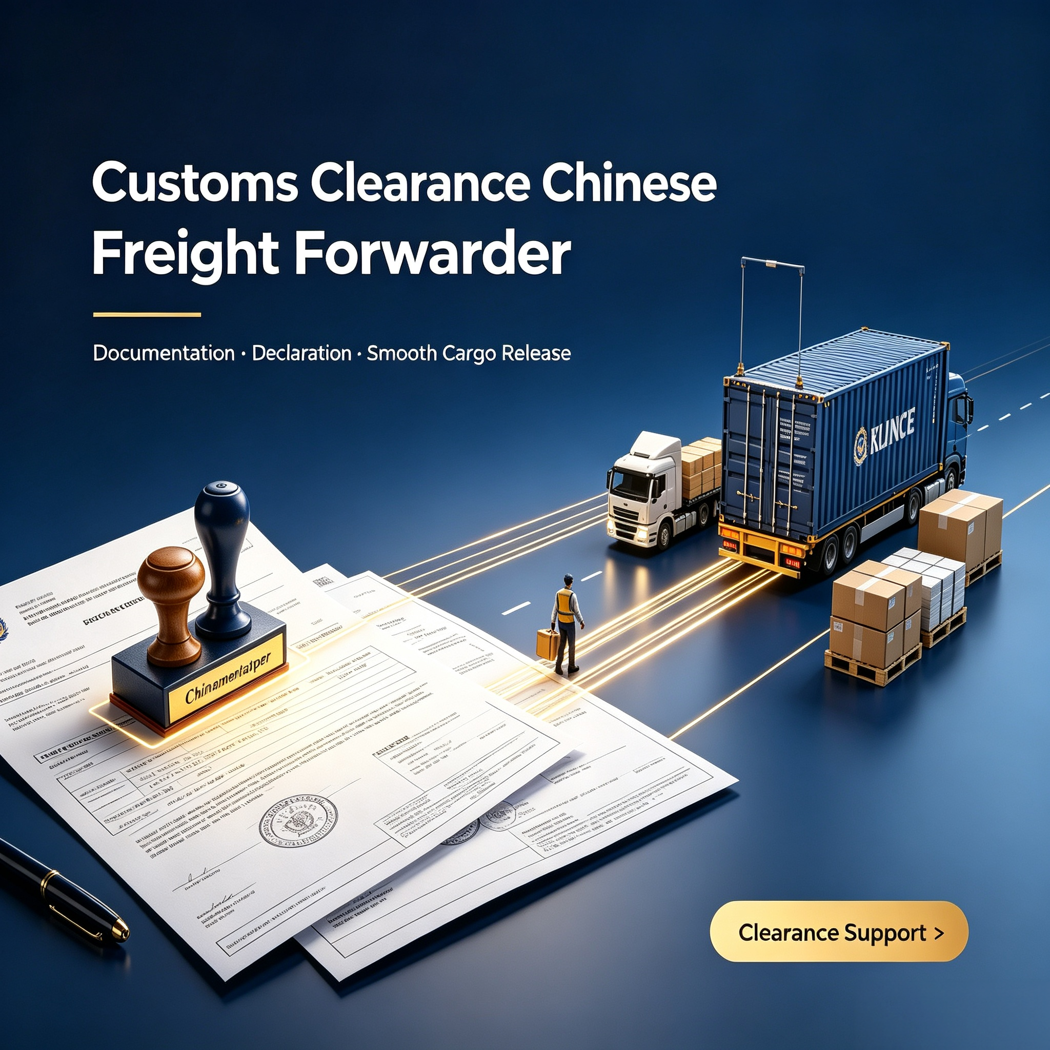 Door To Door Chinese Freight Forwarder Sea And Air Freight Forwarding Customs Clearance