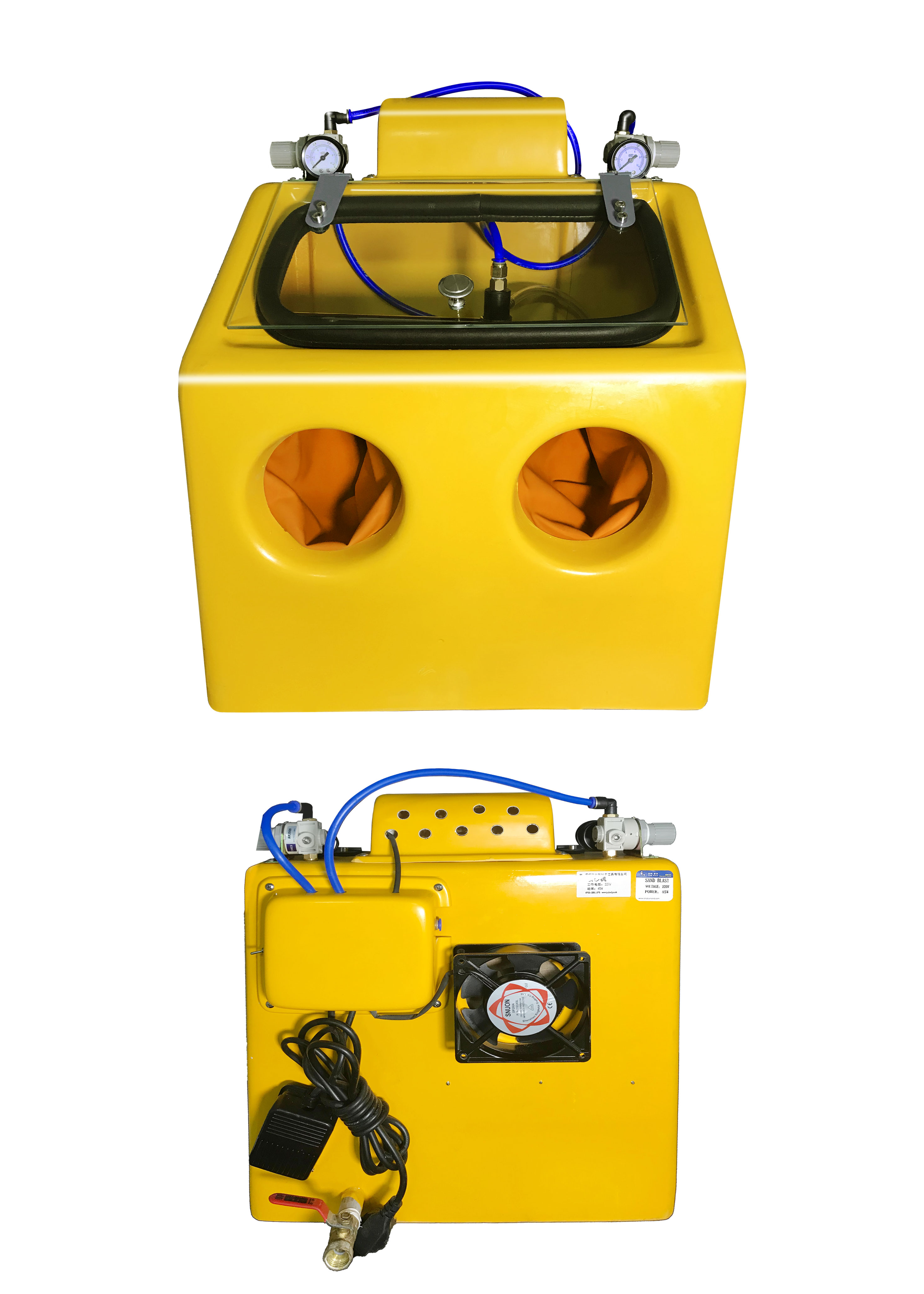 оборудование Sandblasting ювелирных изделий 220V 110V