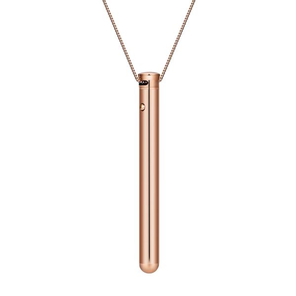 2025 Rechargeable Female Massage Stick Vibration Necklace