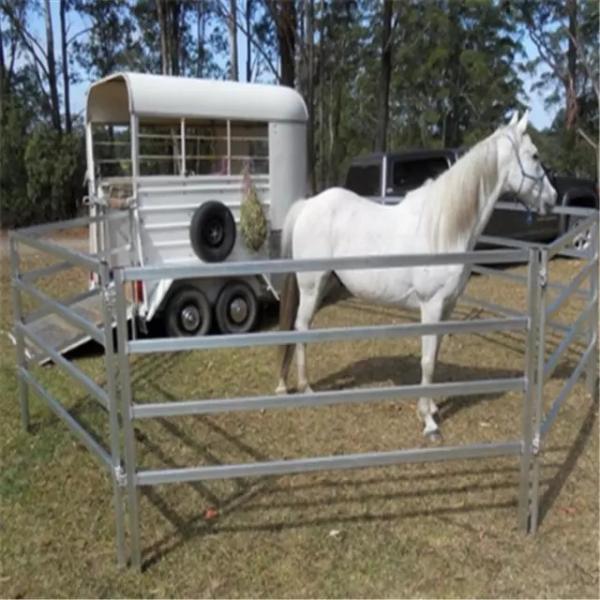 Round Tube Welded Zinc Coated Livestock Fence Panels