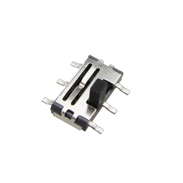 Переключатель скольжения, переключатель держателя панели 2Position SMD 2p2t сползая, вертикальный переключатель тактичности нажима, тумблер прерывателя включеный-выключеный