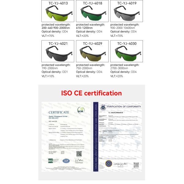 Laser Safety Glasses Laser Welding Goggles Protective Goggles for Industrial Manufacturing Metal Processing Optical Clarity