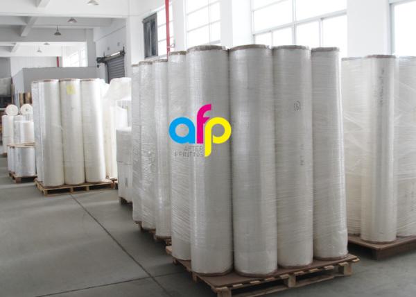 27 Micron Matte Lamination Film Rolls 700mm * 3000m / Custom Roll Size