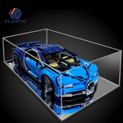 Organizador de maquillaje acrílico Industrial Caja de almacenamiento acrílico rectangular para artesanía de regalos