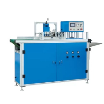 HX420FN Flattening and Nipping Machine used with manual feeding or connected to hardcover casing in machine for book finishing