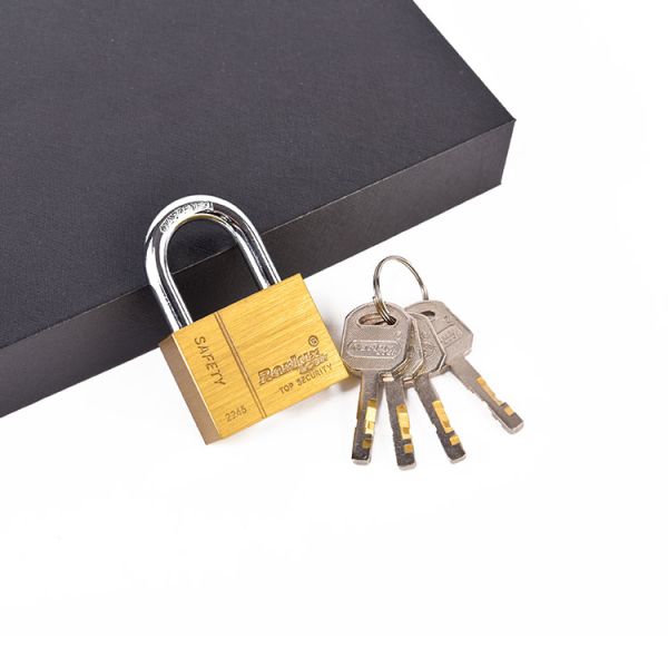 40-70mm High Security Padlock Brass Copper square Brass Padlock Solid Padlock Candado