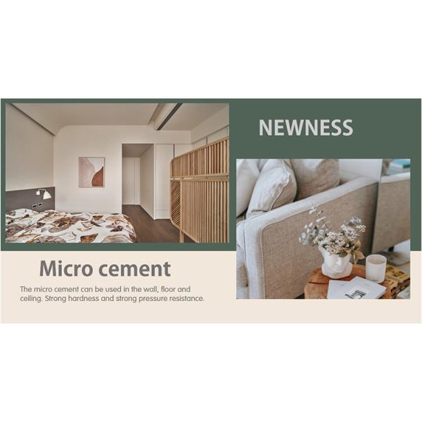 Микроцемент из полиуретановой смолы для проектирования зданий