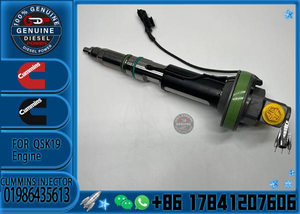 Original Injector 2867147 Y431K05392 for Cummins QSK19 QSK38 QSK50 ENGINE 0404 01986435613