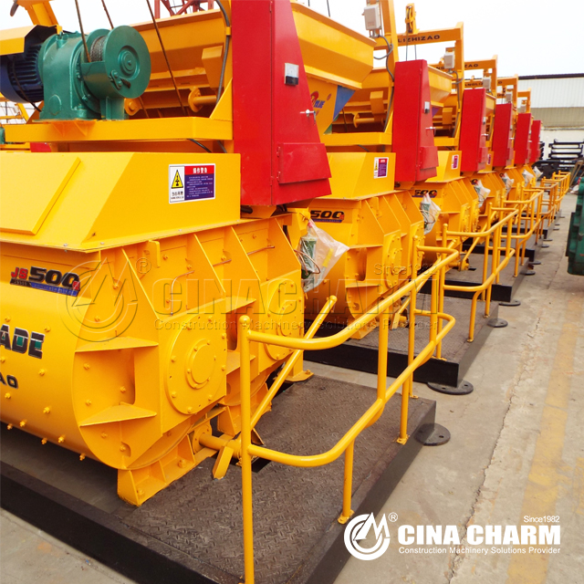 Смеситель электрического вала близнеца двигателя 500L 25m3/H конкретный