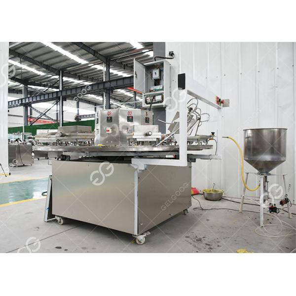 Stainless Steel Waffle Ice Cream Cone Baking Machine Electric/Gas Heating