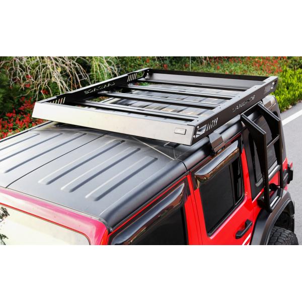 Stainless Steel Roof Cargo Basket 150*142*5 Size Off-load Luggage Rack for Jeep