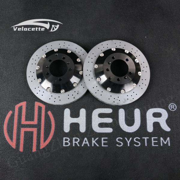 HEUR Porsche carbon ceramic brake discs For Boxster GTS(981) 3.4L Customize 380*28mm Rear Set