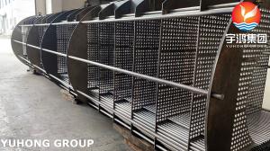 ​​Offshore Heat Exchanger TubeBundle ASTM B111 C71500 Tubes (Ø19.05mm), Sour