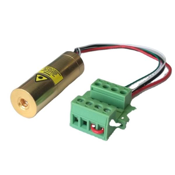 -Made 1W Green Laser Module High Power and Efficiency with LD Voltage of 1.8-2