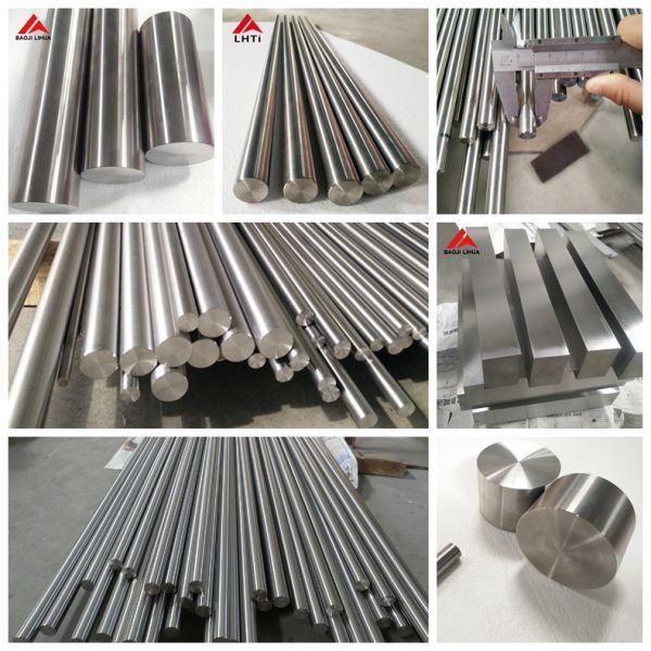 ASTM B348 & SAE-AMS 4928S titanium cylinder Billet Rod bar grade 5 Ti6Al4V
