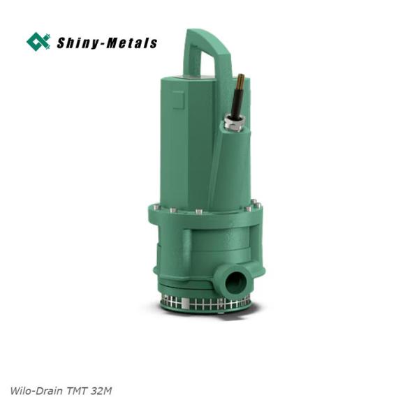 Pompes de drainage sous-marines pour piscines Wilo TMT pour les eaux usées