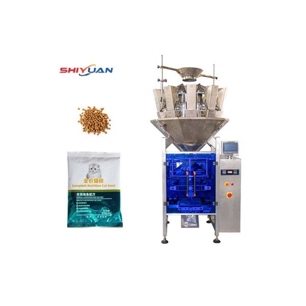 20-60bags/min Dog Food Packing Machine  , Vertical Filling Packing Machine 600kg