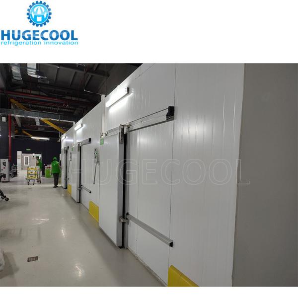 Sala de armazenamento a frio com trilho de alumínio e sem embalagem