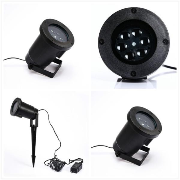Outdoor Christmas Stage Light LED Laser Lamp Snowflake Holiday Projector moving Pattern Lighting Decoration Party Spotli