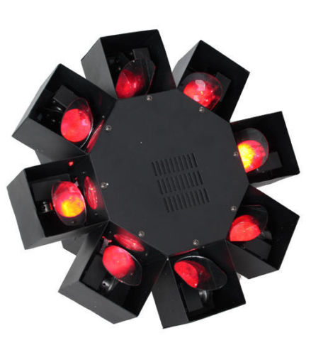 LED Eight Octopus UFO Disco Stage Effect Lights For Ktv / Party / Wedding Lighting