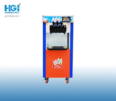 50dB 51.5in 60HZ Restaurant Soft Ice Cream Machine Single Flavor