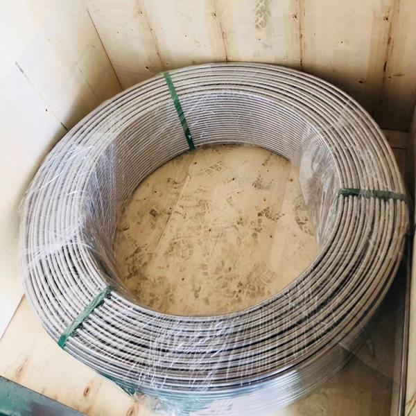 Spiral Welded Stainless Steel Pipe , TP304 316 Stainless Heat Exchanger Coil