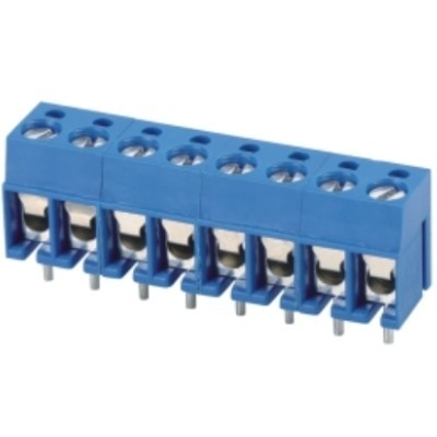 Wire Protector Terminal Block /Socket with 3.50mm 2 to 24 Poles vertical PCB