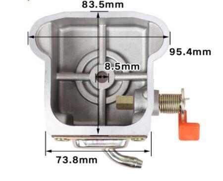 Cylinder Cover Polish Cast Aluminum , ADC12 Aluminium Casting Products