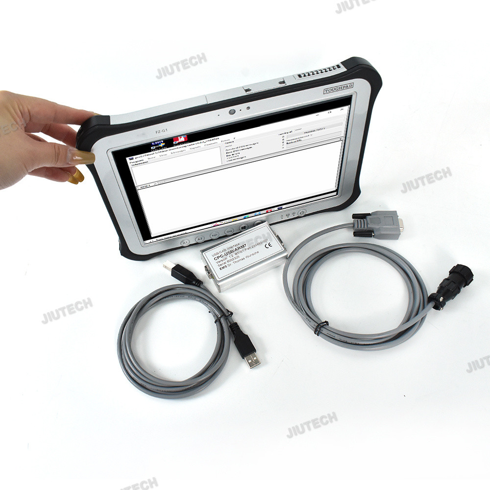 FZ G1 Tablet Forklift полный комплект для Toyota Bt Truckcom Авто сканер USB может интерфейс Диагностика грузовика