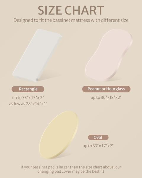 Gauze Bassinet Sheet Set Ultra Soft Modern Style With Multiple Colors