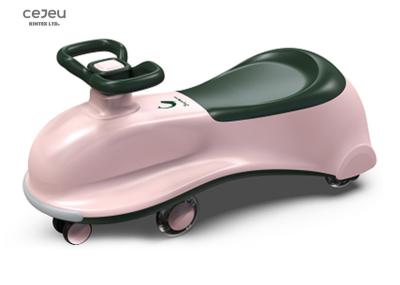 5 Year Olds  Pink Swing Car Ride On Swivel Scooter 3 PP Wheel