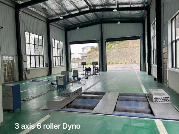 CTDCG-15 Auto Car Three Axis Six Roller Vehicle Chassis Dynamometer Horsepower Dynamometer