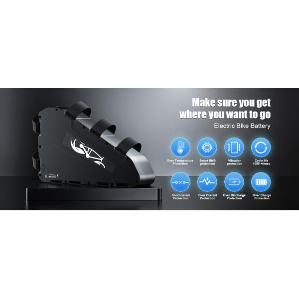 72V 20Ah Lithium Triangle Ebike Batteries For Electric Bike ,Trick ,Scooter