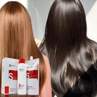 Salón utiliza protector para el cabello Crema para enderezar, Crema de control de frizz de larga duración