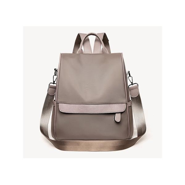 2019 new student backpack black grey large capacity travel bag lady's bag