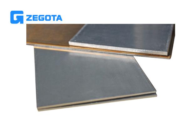 Super Thin Copper Clad Stainless Steel Sheets , Copper Clad Stainless Steel Strip