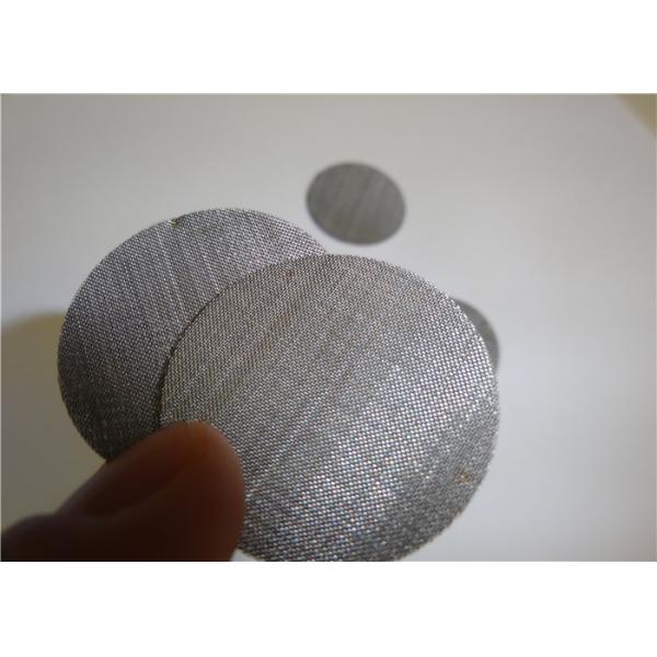 80 Mesh Count Screen Mesh Three Layer Diameter 324 Mm For Plastic And Rubber Extruder
