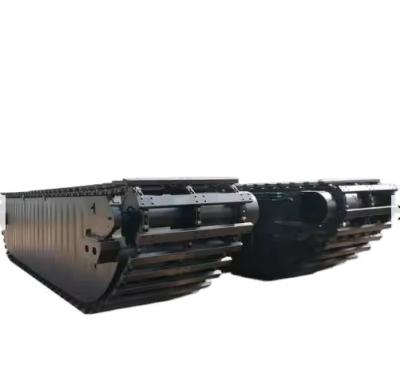 Customizable Pontoon Amphibious Excavator Undercarriage For 5-30 Ton Swamp