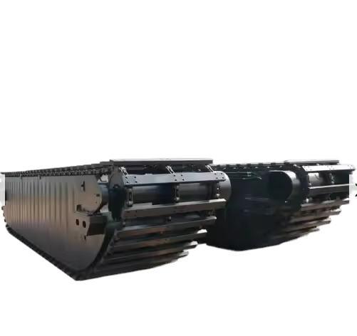 Customizable Pontoon Amphibious Excavator Undercarriage For 5-30 Ton Swamp