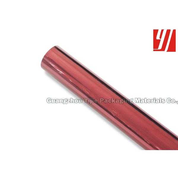 OEM 12 Micron Red Hot Stamping Foil For Magazines