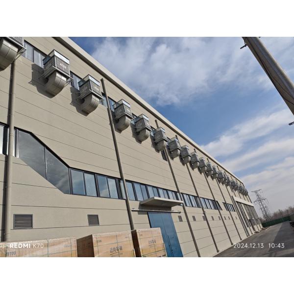 2.2kw 25000m3 380v industrial Eco friendly air conditioner roof piping evaporation air cooler