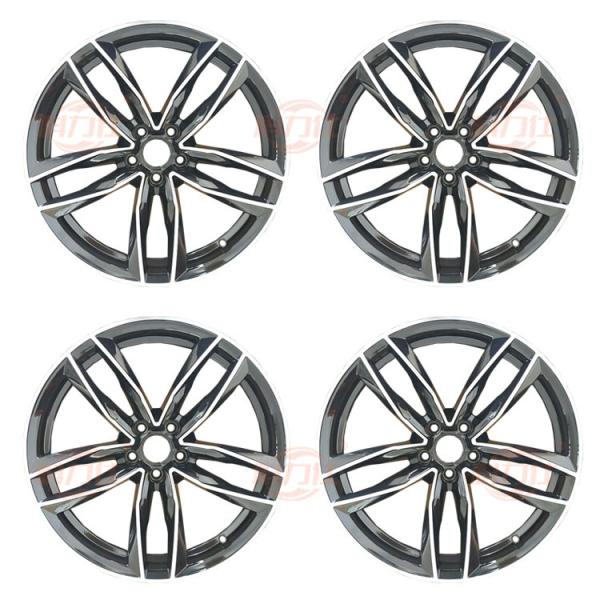 19inch Aluminum Alloy Used Car Tire Rims Parts Replacement For V-O-Lkswagen A-Udi