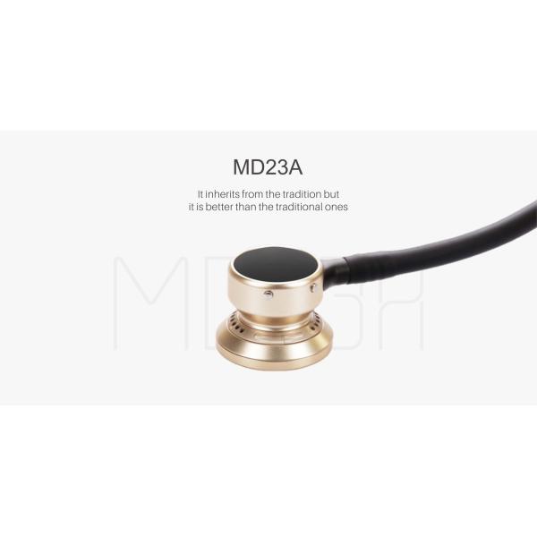 Доктор Нержавеющая сталь Цифровой стетоскоп Интеллектуальное медицинское оборудование