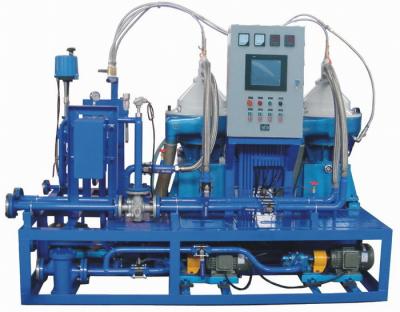 2000-10000 L/H MDO Power Plant Fuel Oil Purifier System , Oil Filtration Equipment