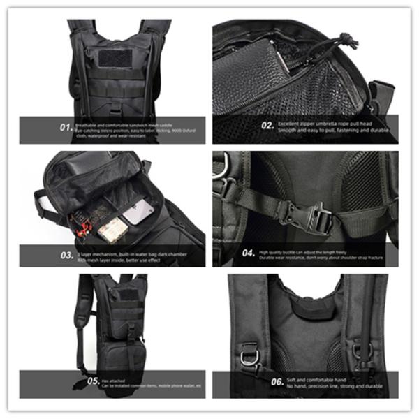 Multifunctional Hydration 3L Military Water Bag 900D Oxford Fabric