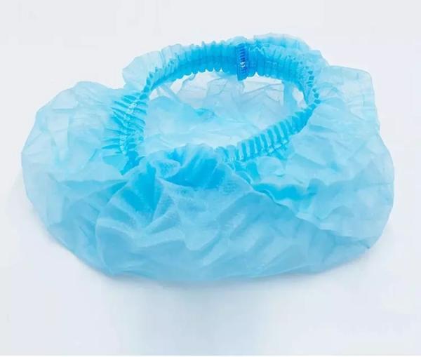 Biodegradable Surgical Bouffant Caps For Hospital Safety Equipment Protective