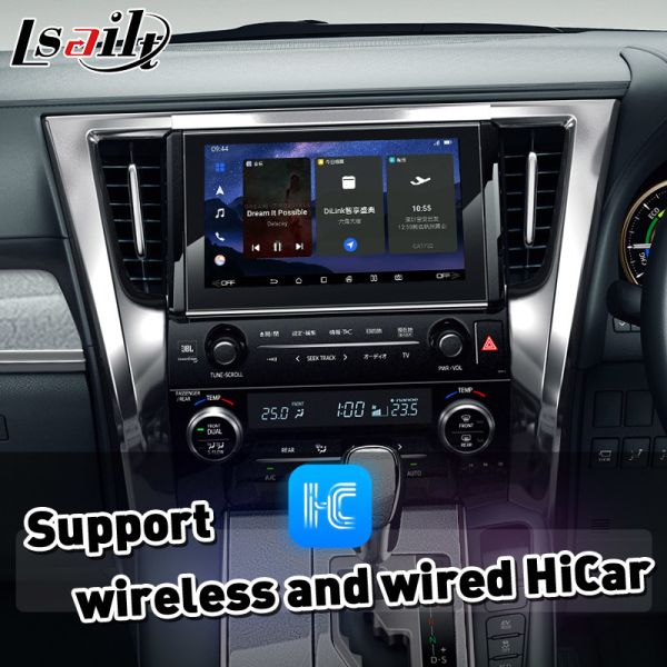 Lsailt Wireless Android Auto Video Carplay Interface for 2015-2023 Toyota Alphard AH30